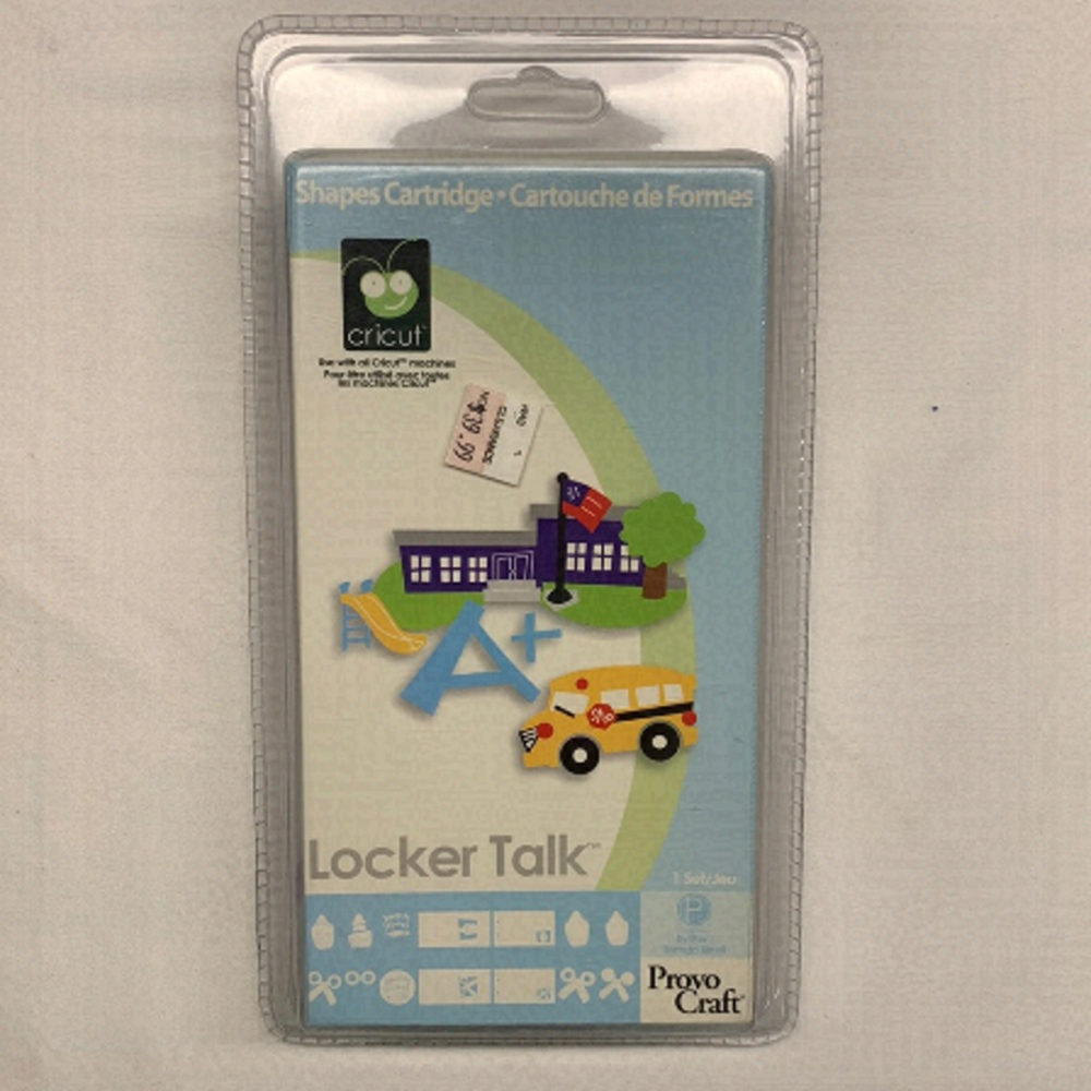 Cricut Shapes Cartridge - Locker Talk - New Sealed